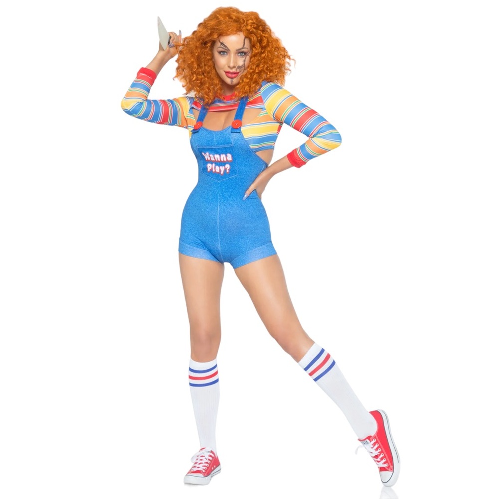 Leg Avenue 87072 Demon Doll Killer Chucky Costume